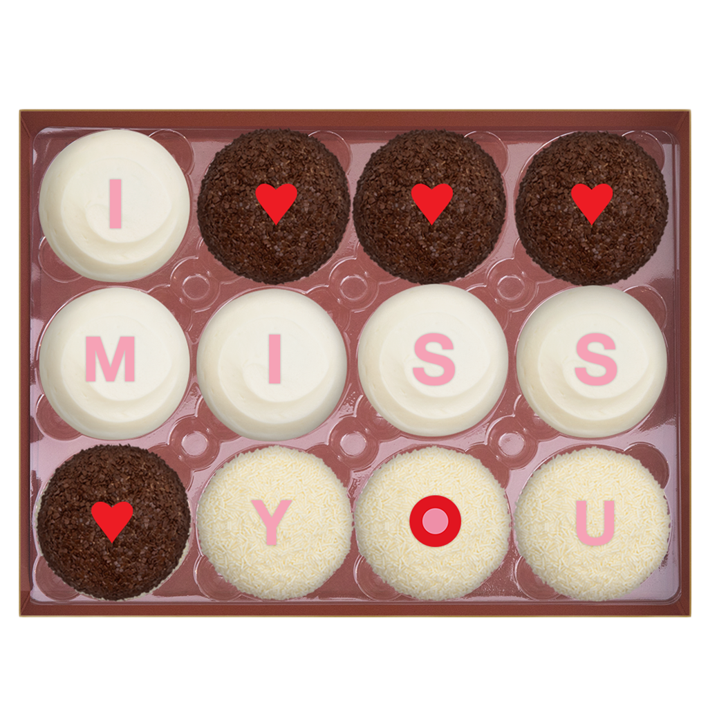 I MISS YOU Dozen Box