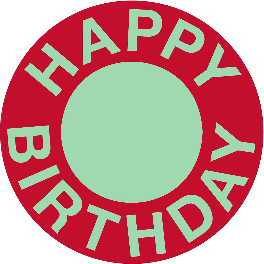 Sprinkles HAPPY BIRTHDAY Sticker
